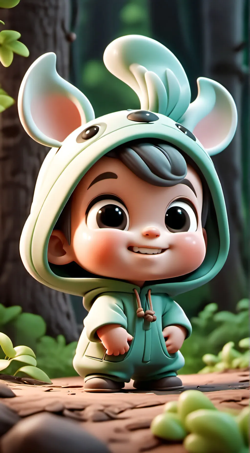 ai character: milly background