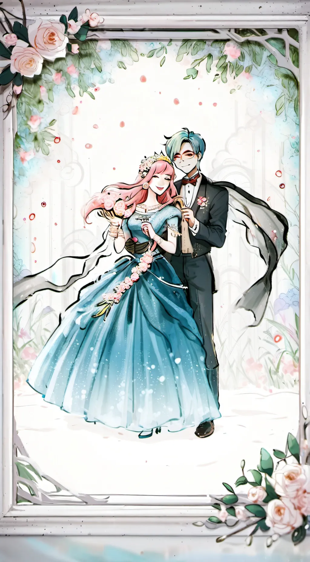 ai character: mha marriage background