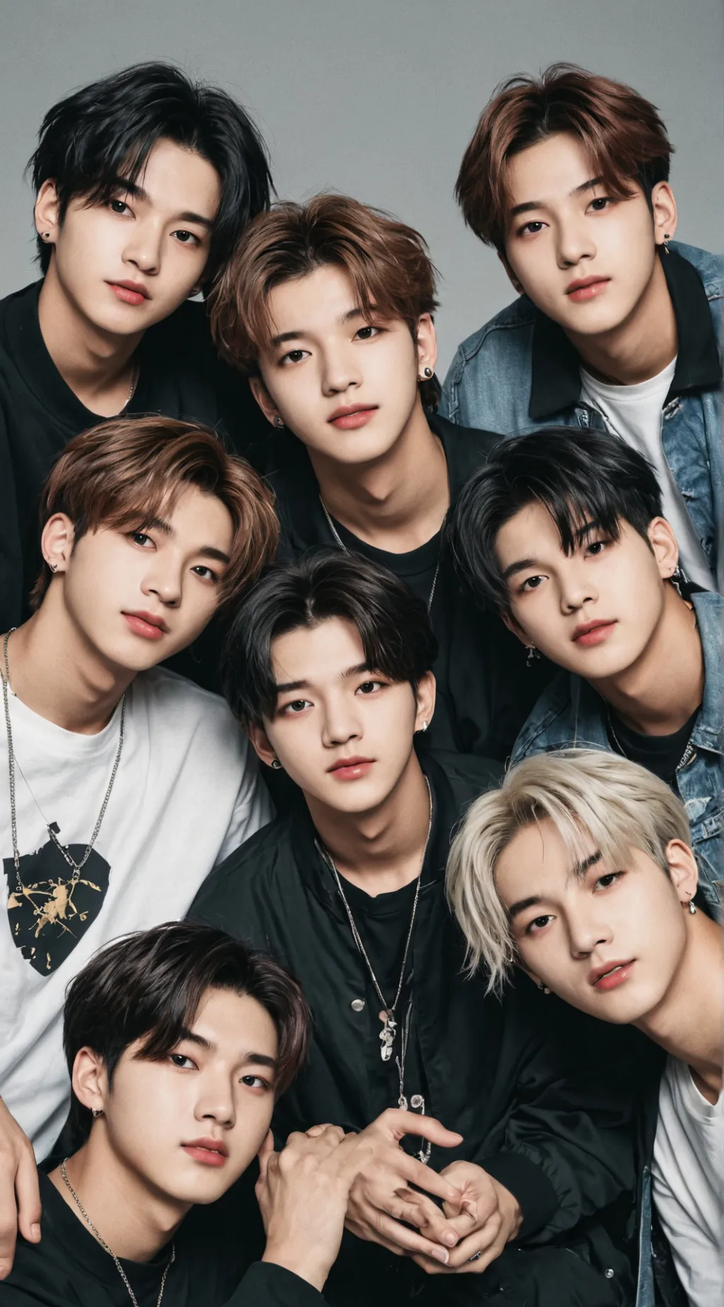ai character: Stray kids  background