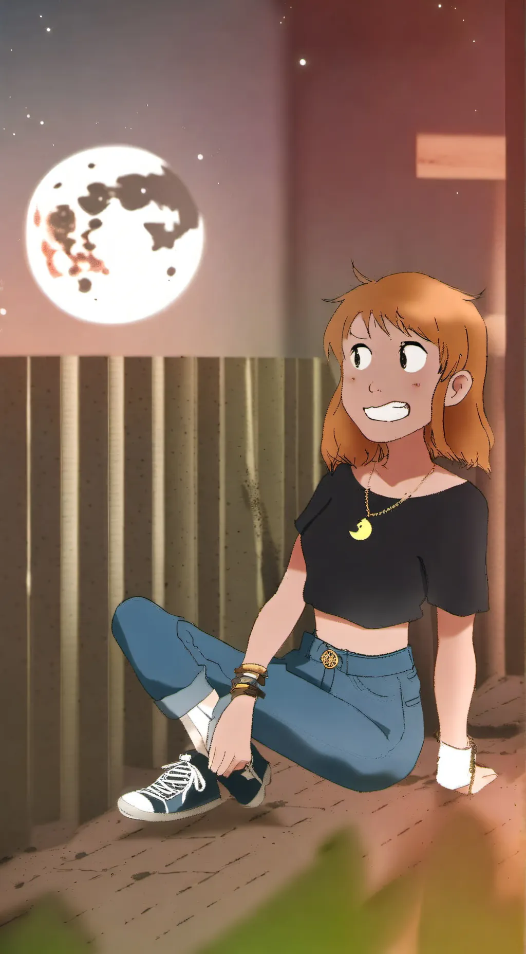 ai character: Isabelle Fryne background