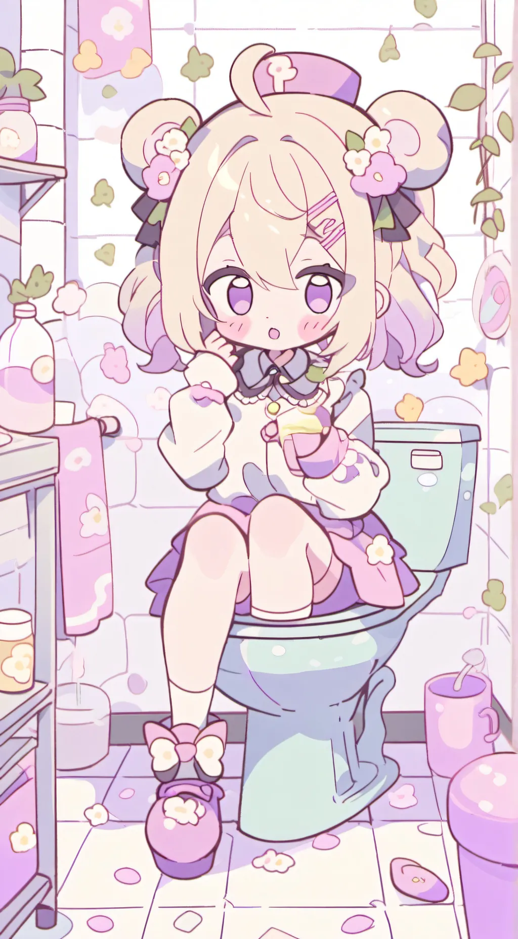 ai character: Dirrhea  background