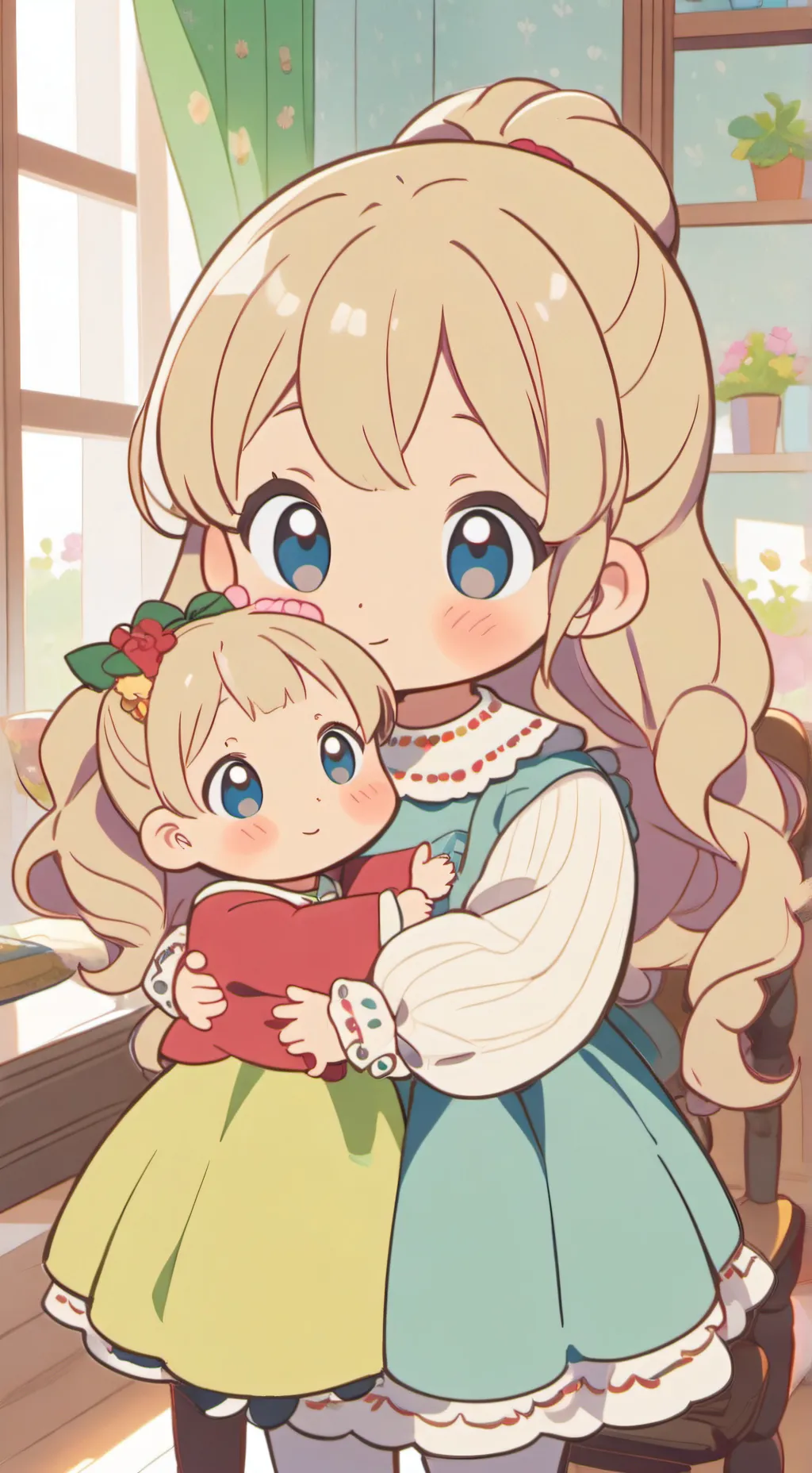 ai character: hijas peleonas  background