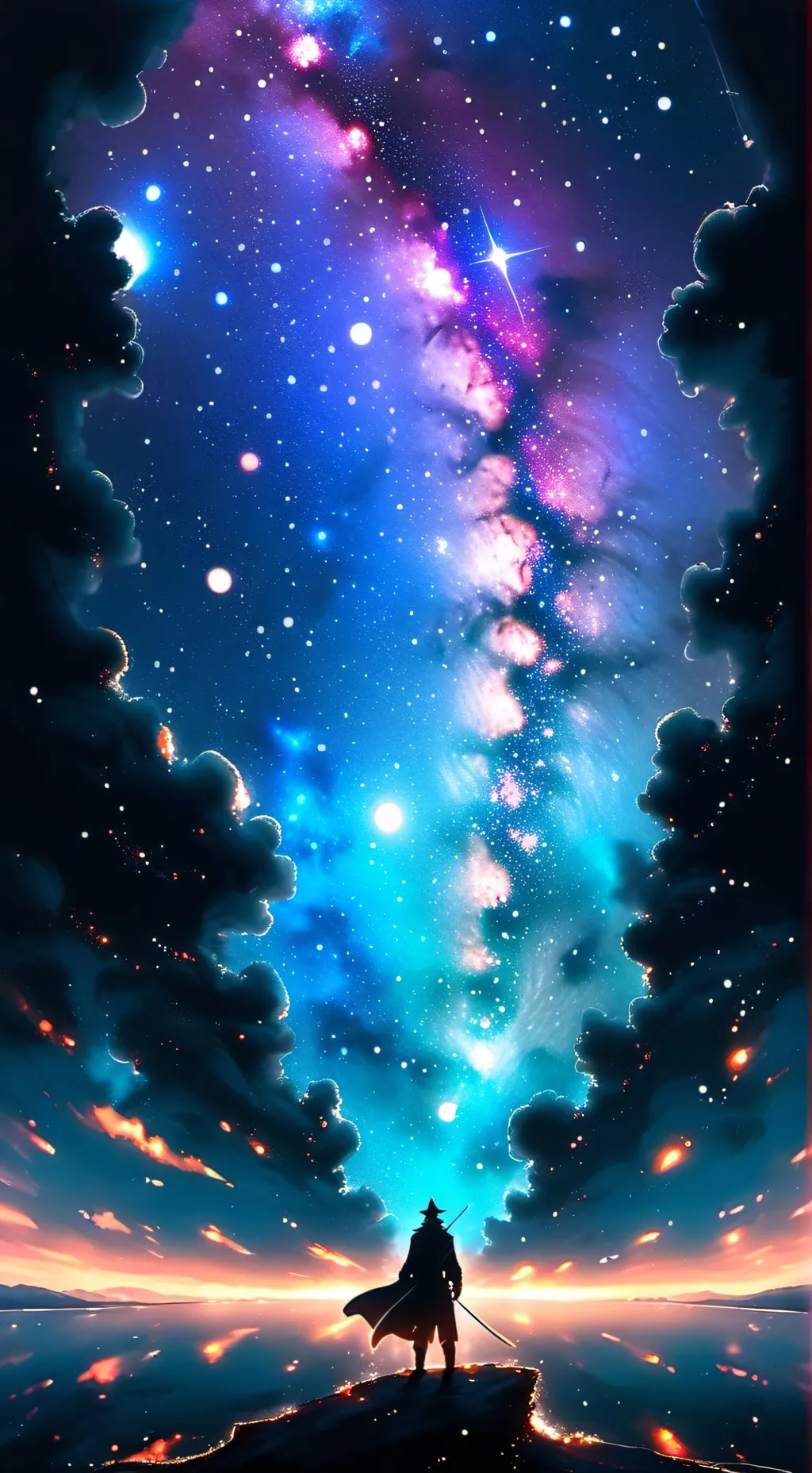 ai character: Somac giffin @ background