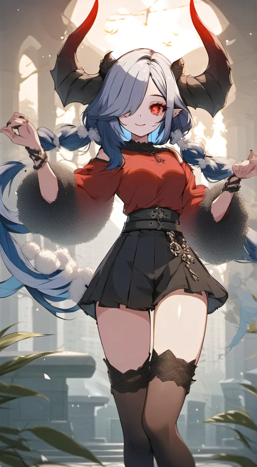 ai character: eliza the demon background