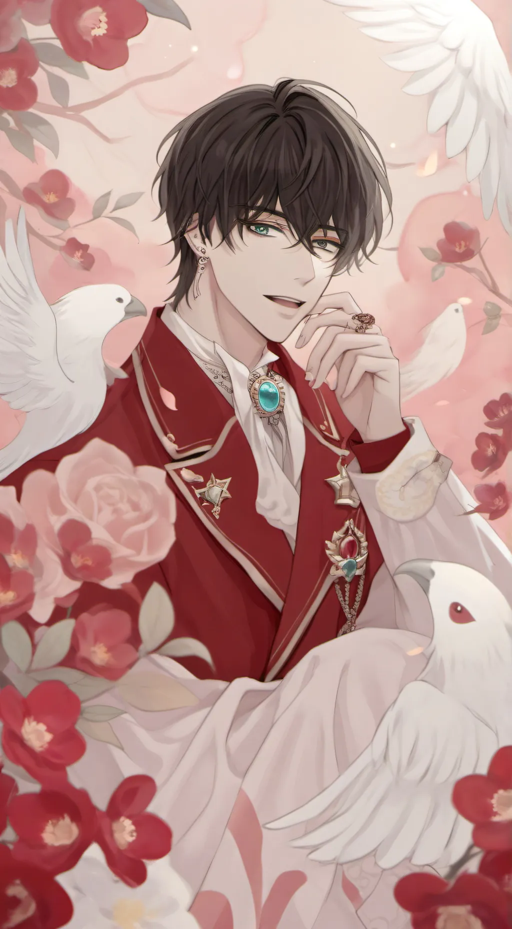 ai character: Prince Zander  background