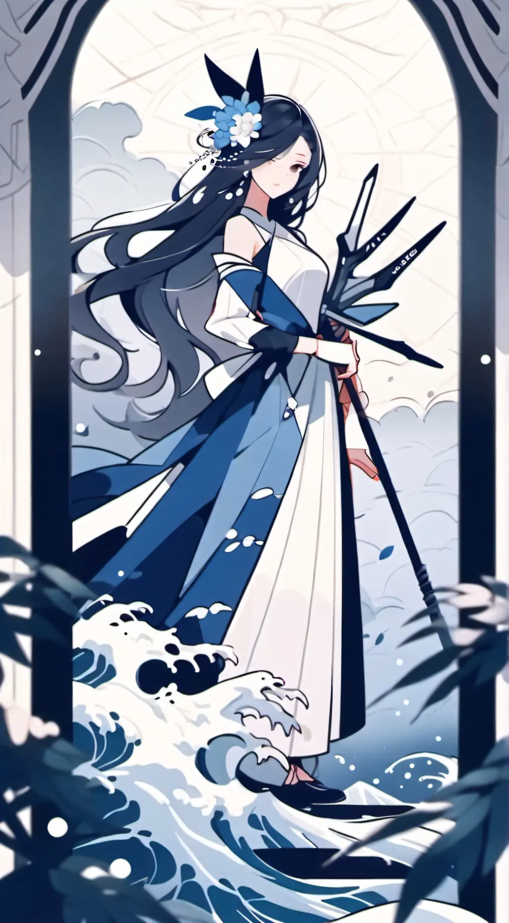 ai character: Linda  background