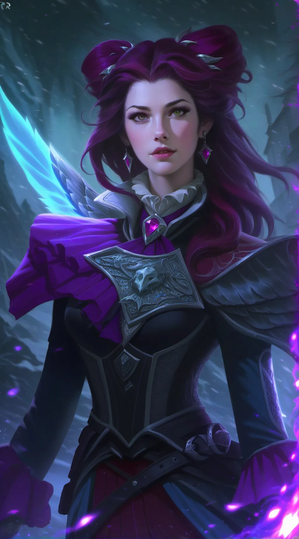 ai character: Anastasia background