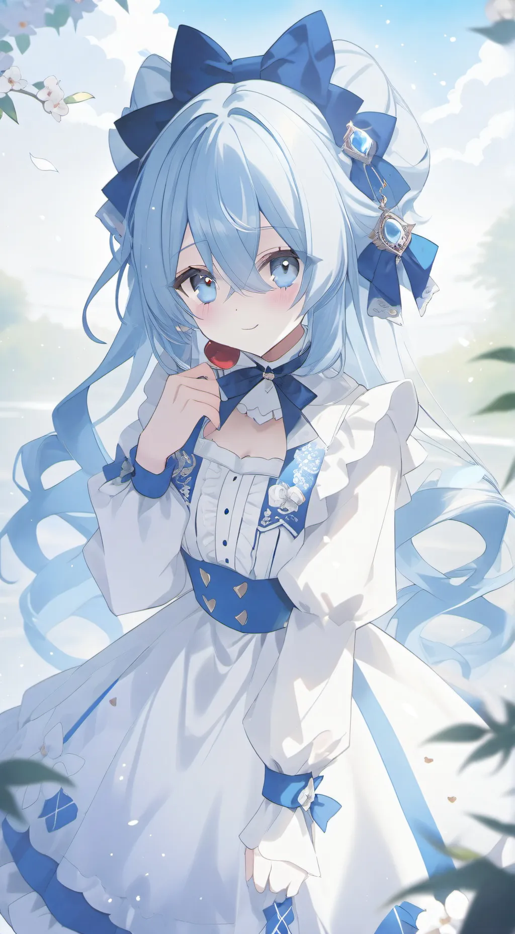 ai character: mha noël 🌲✨✨ background