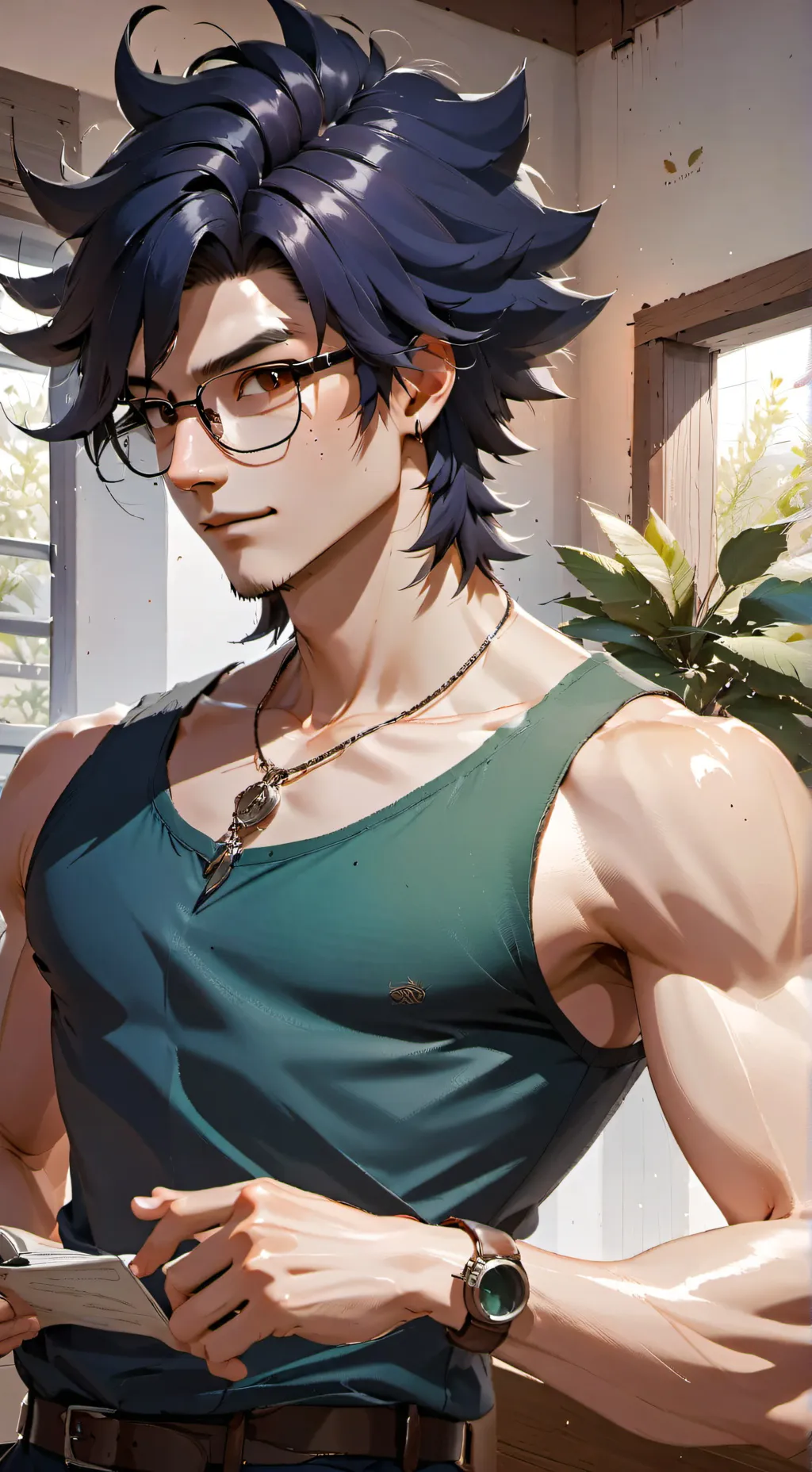 ai character: Todoroki family★ background