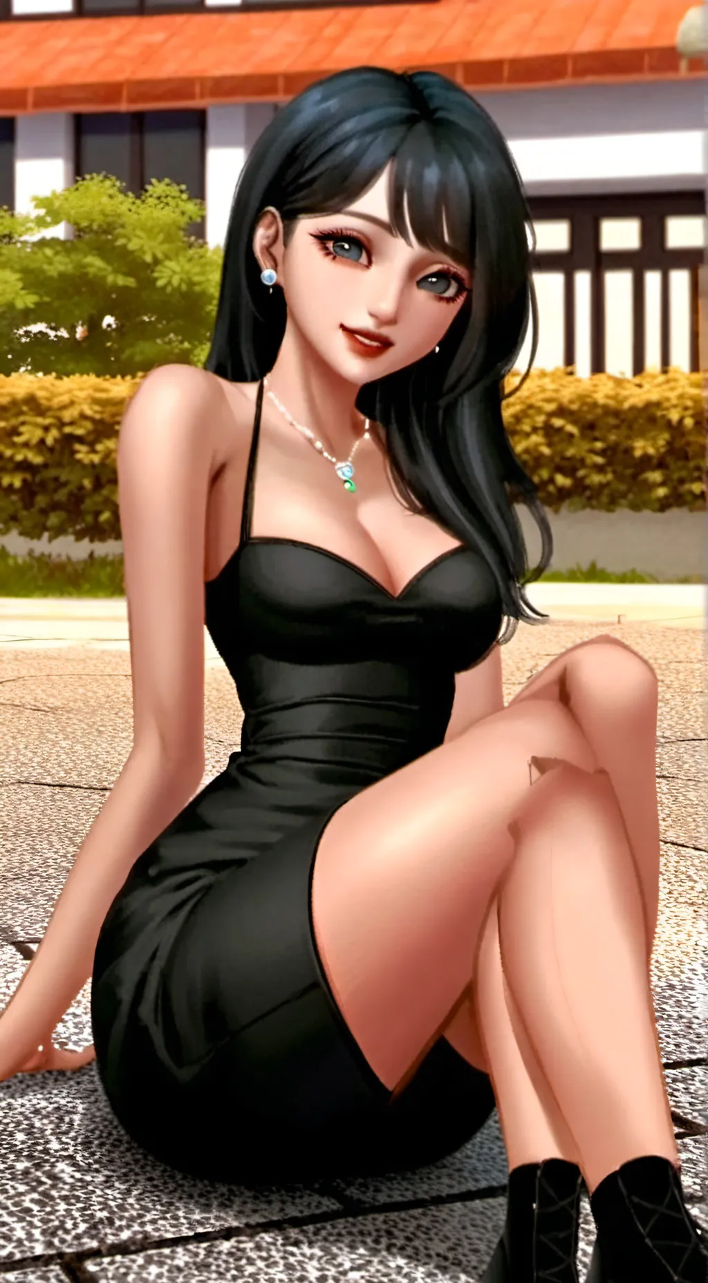 ai character: Olivia  background