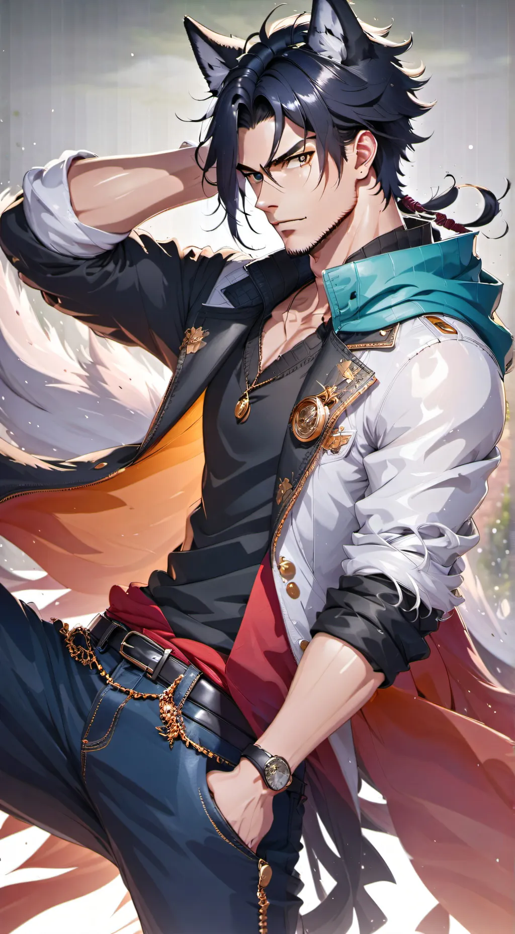 ai character: Cane background