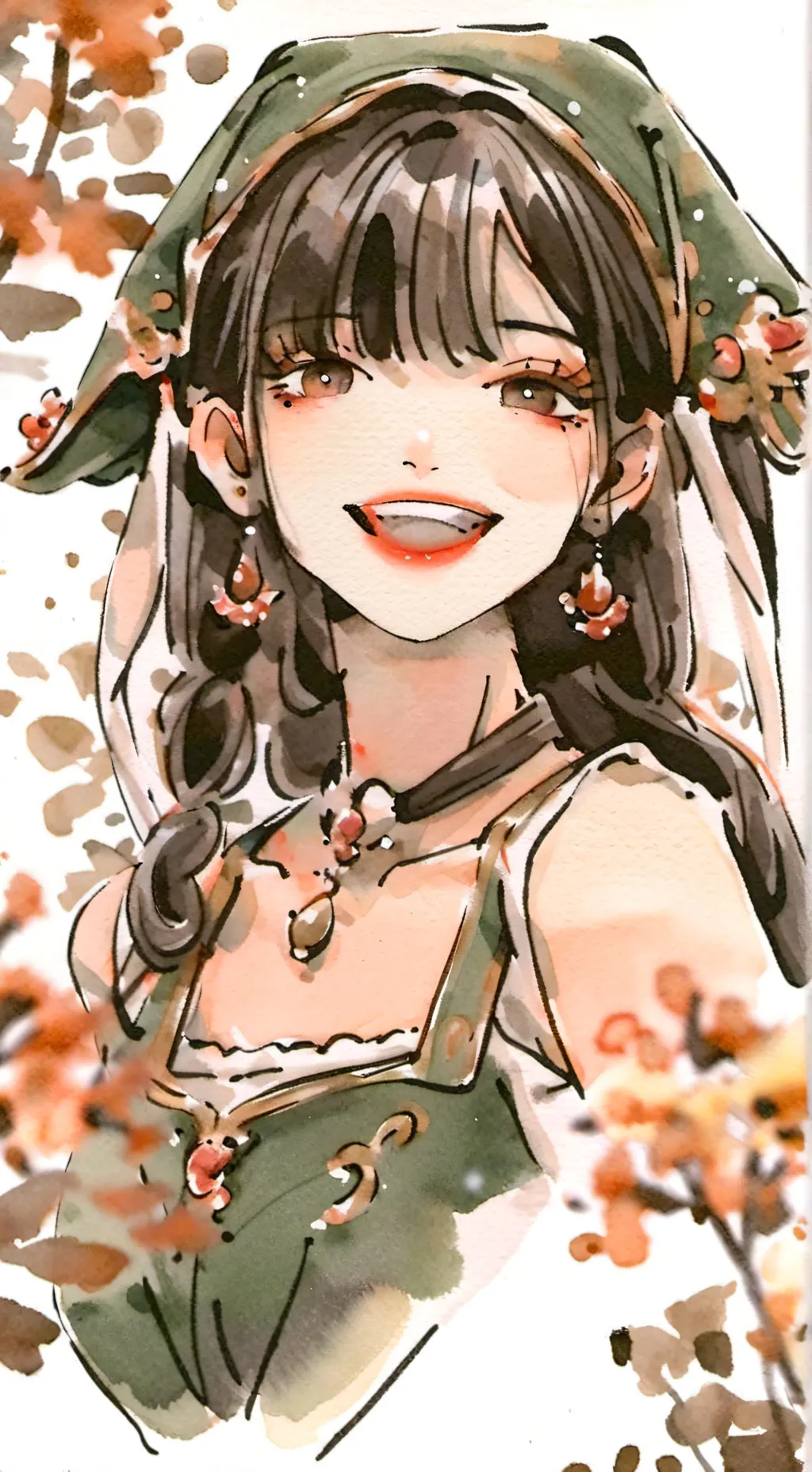 ai character: Emma 💜 background