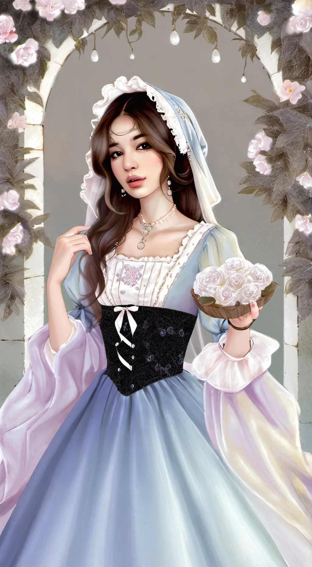 ai character: Daniela  background