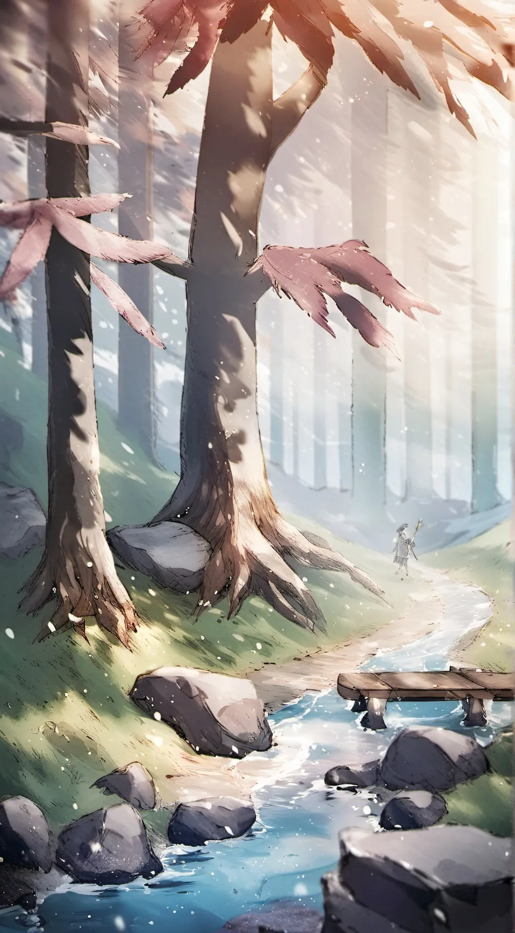 ai character: Forsaken Escuela🤫🧏 background