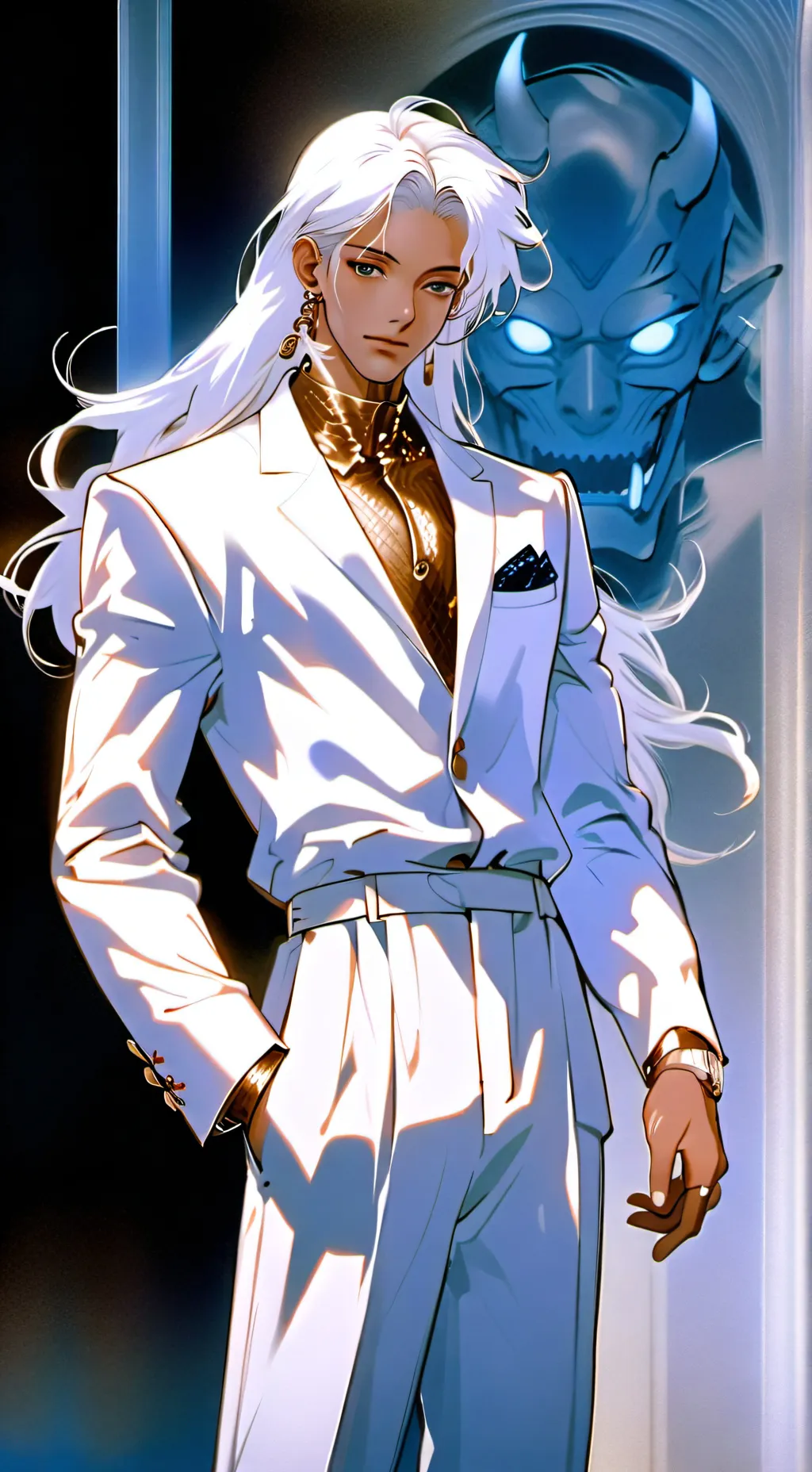 ai character: Atlas background