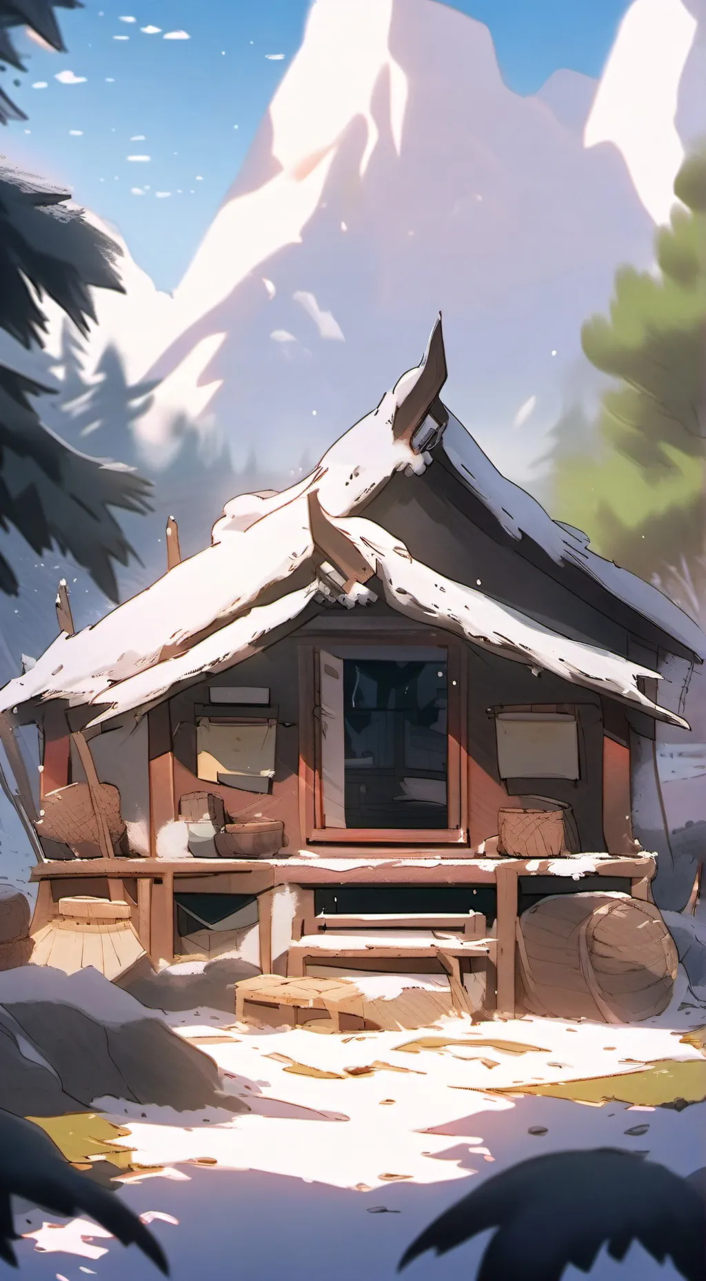 ai character: KNY Height battle! background