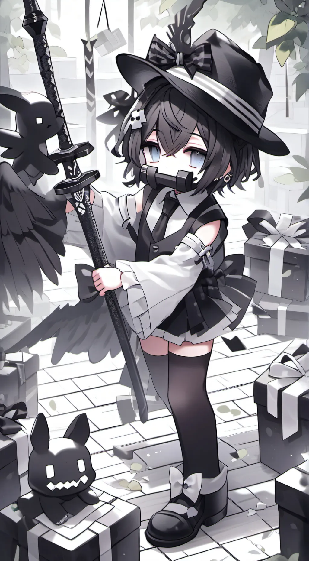 ai character: Sabrina Gaya background