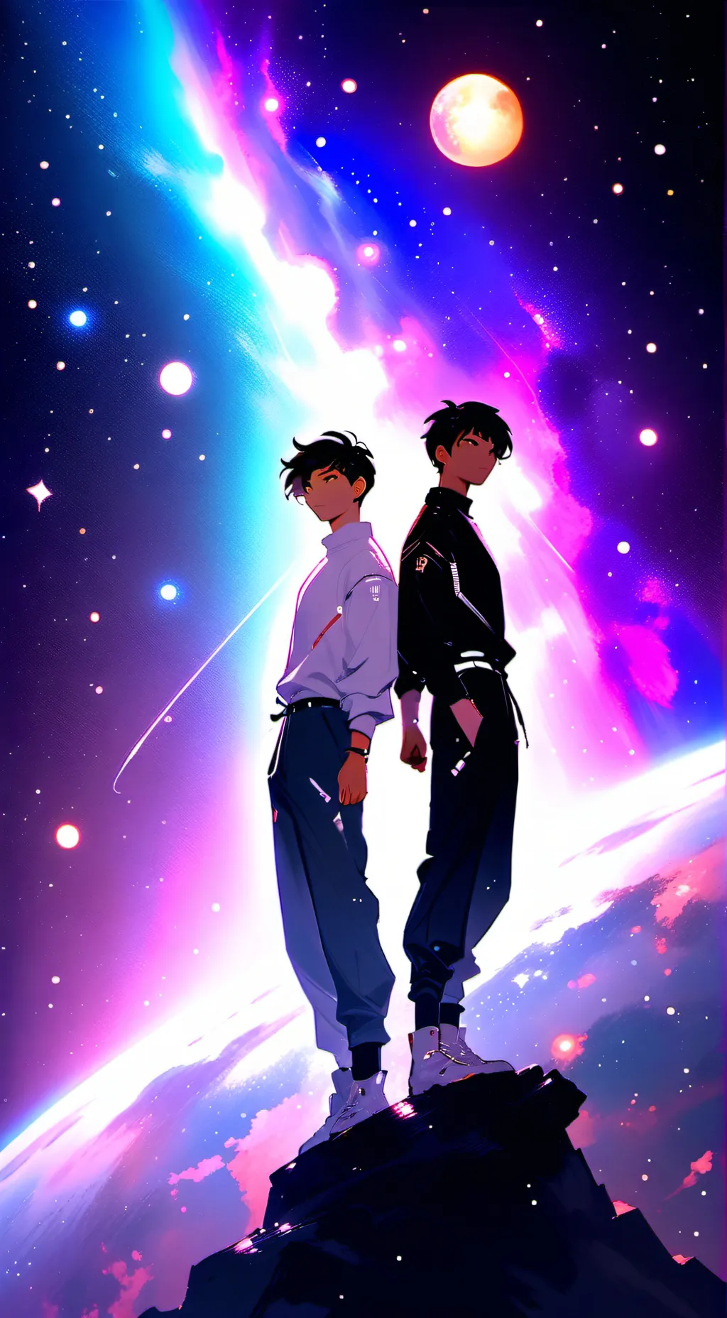 ai character: Cosme and tomey background