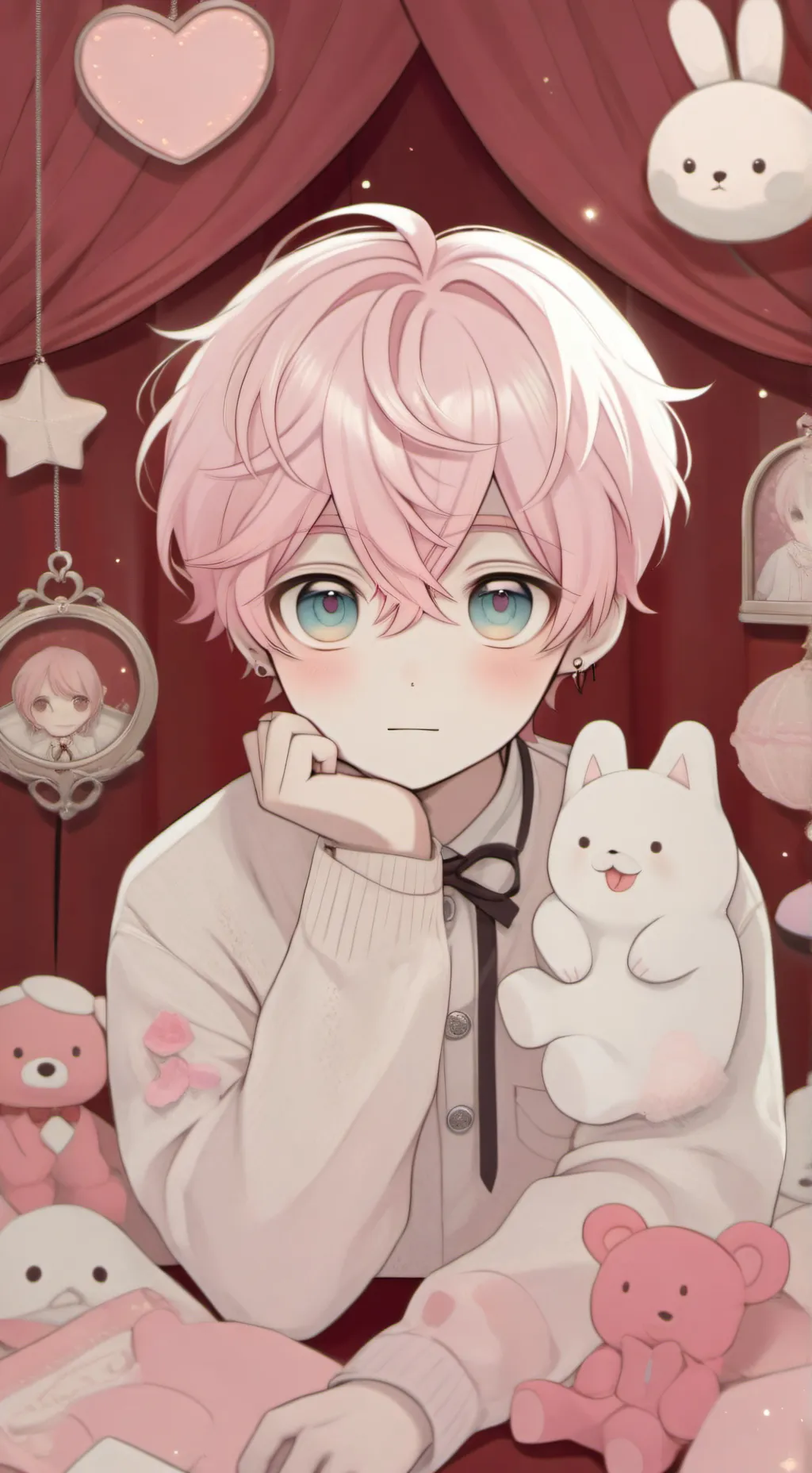 ai character:  clingy gay background