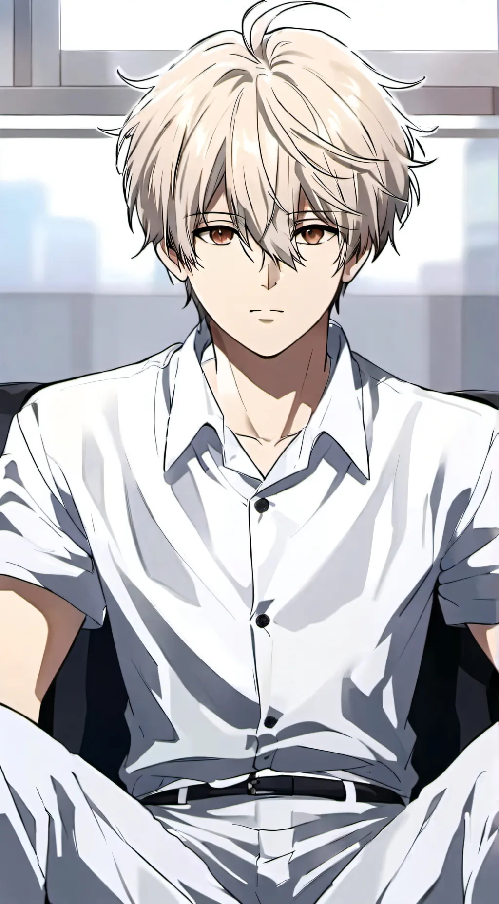 ai character: 🤍🤎Javier🤎🤍 background