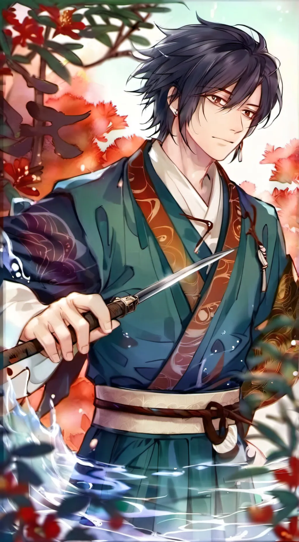 ai character: Giyu Tomioka background