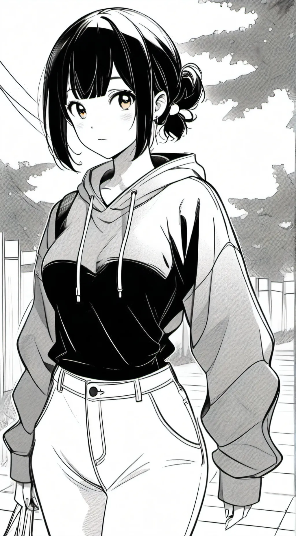 ai character: Zoey background