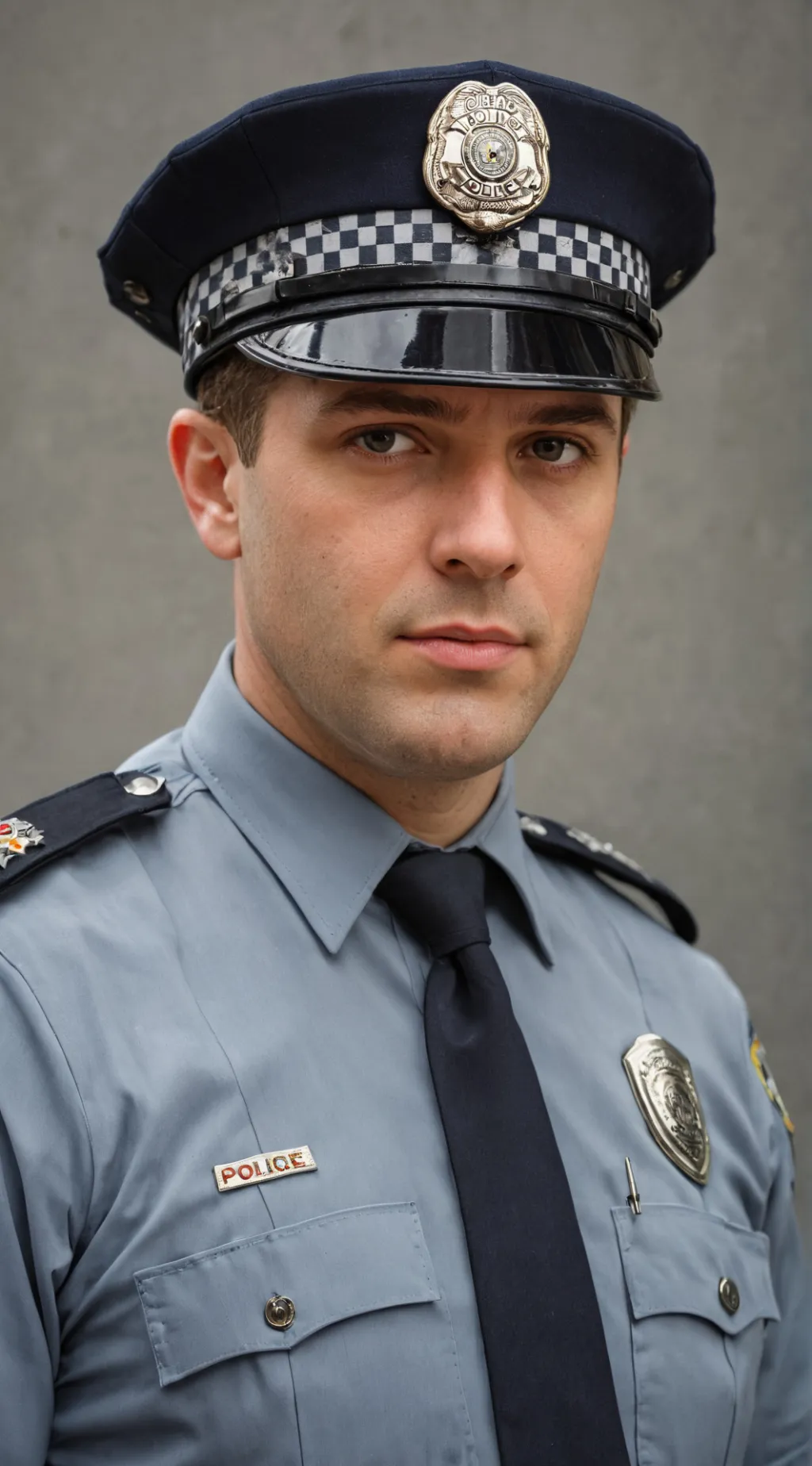 ai character: Wanted by police background