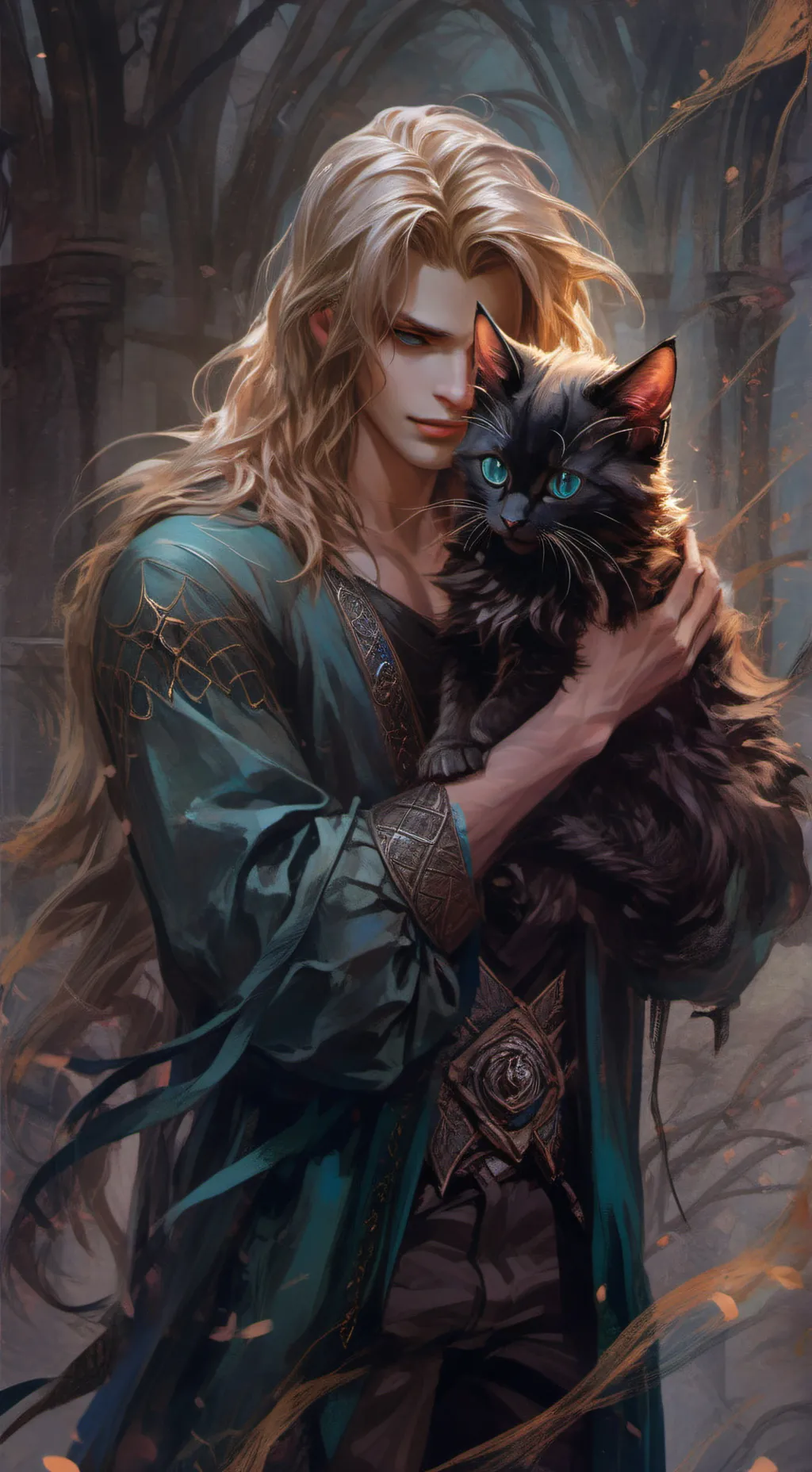 ai character: Evan background