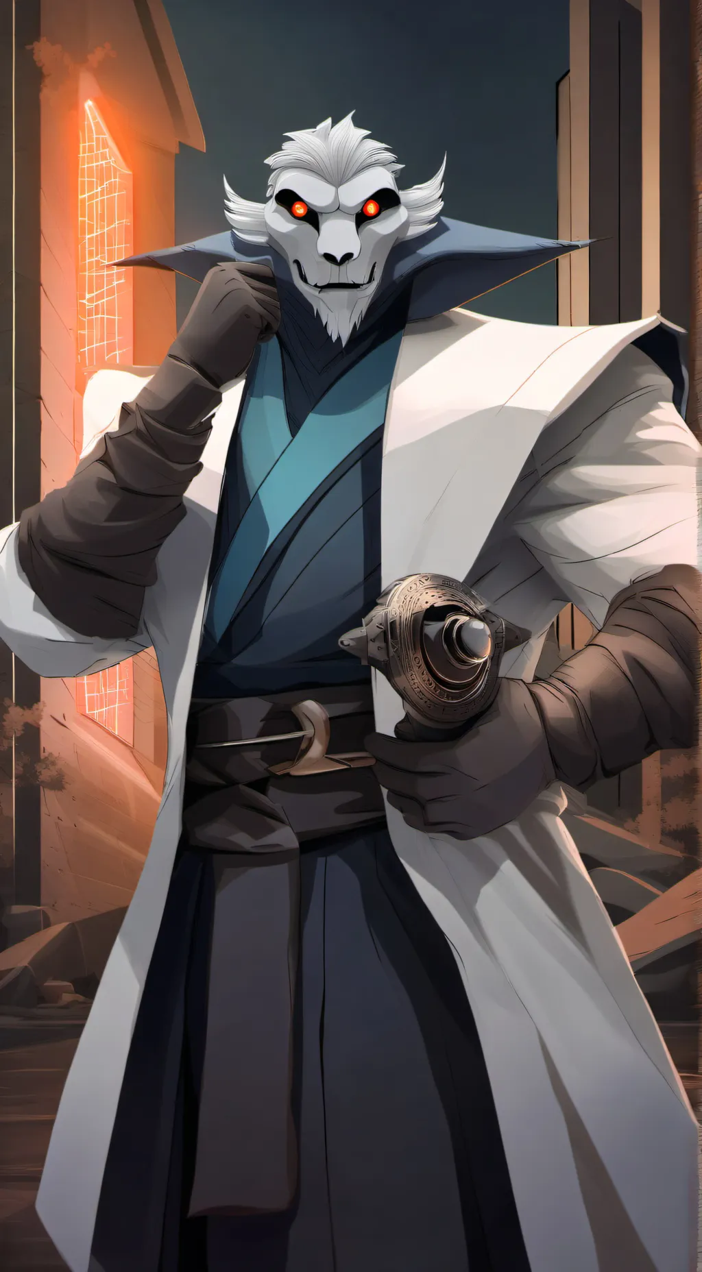 ai character: la bestia  background