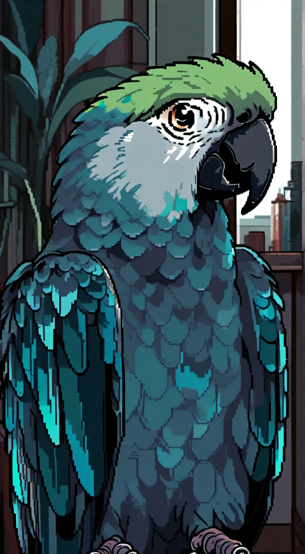 ai character: Cake background