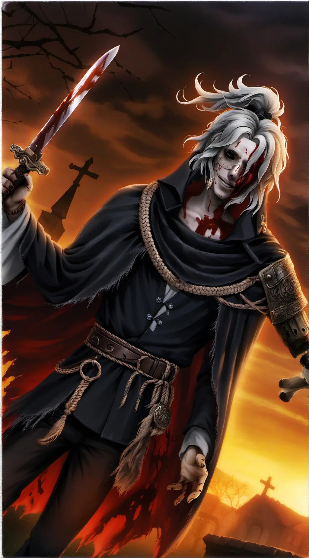 ai character: Ghost of thevalley background