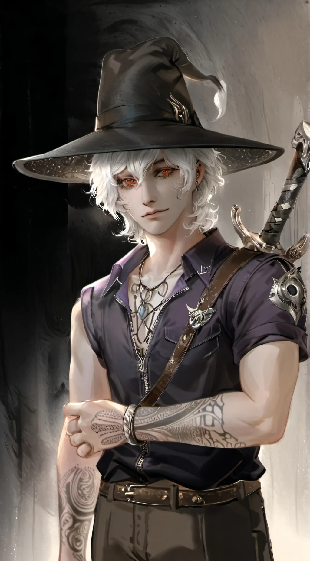 ai character: Azure  background