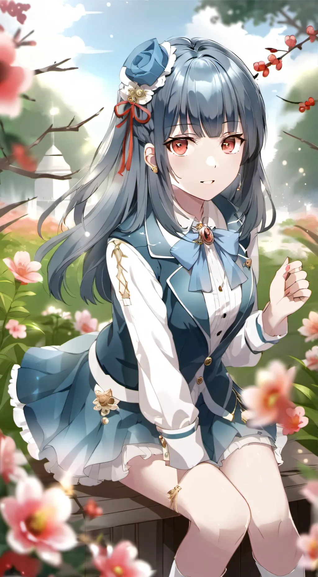 ai character: Найтм дев background