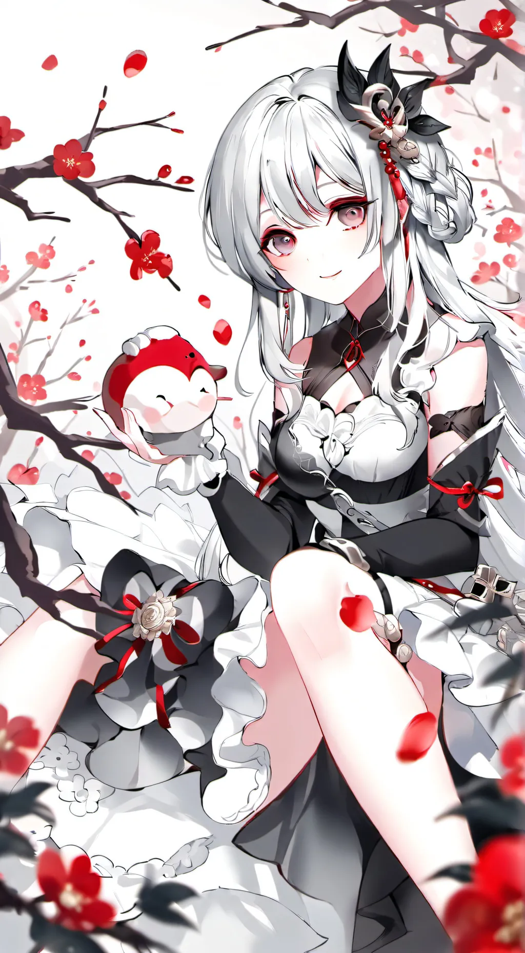 ai character: Lily background