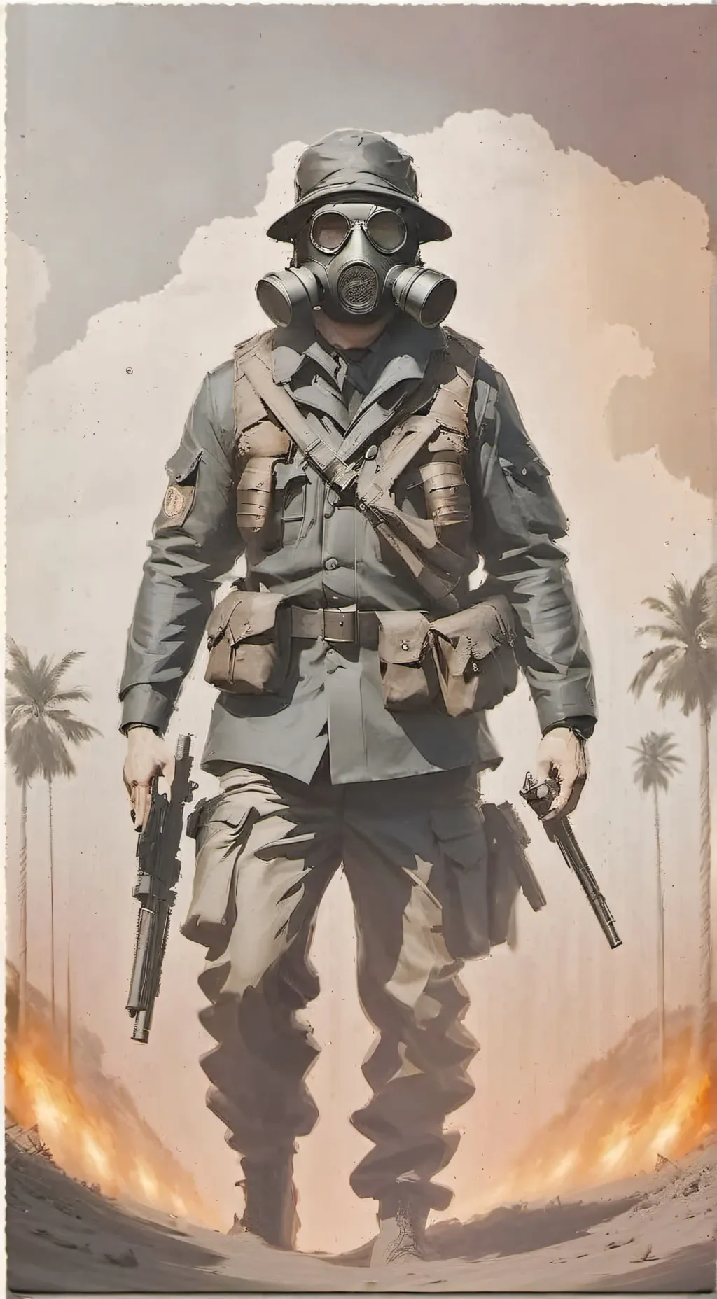 ai character: Cepta Soldier background