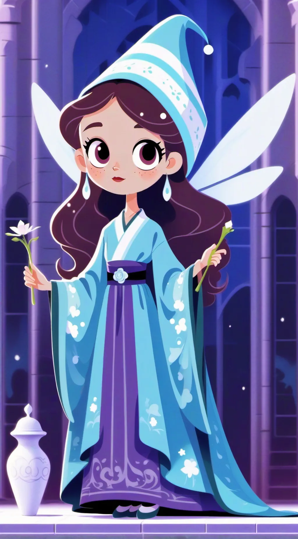 ai character: 💫hada madrina💫 background