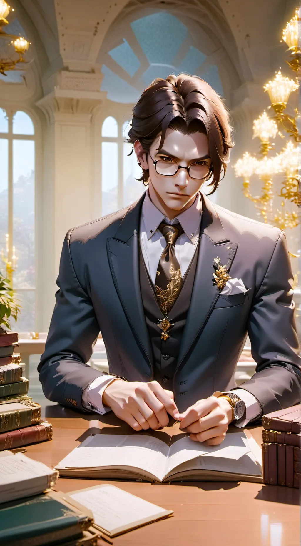 ai character: ·Rikki Millard· background