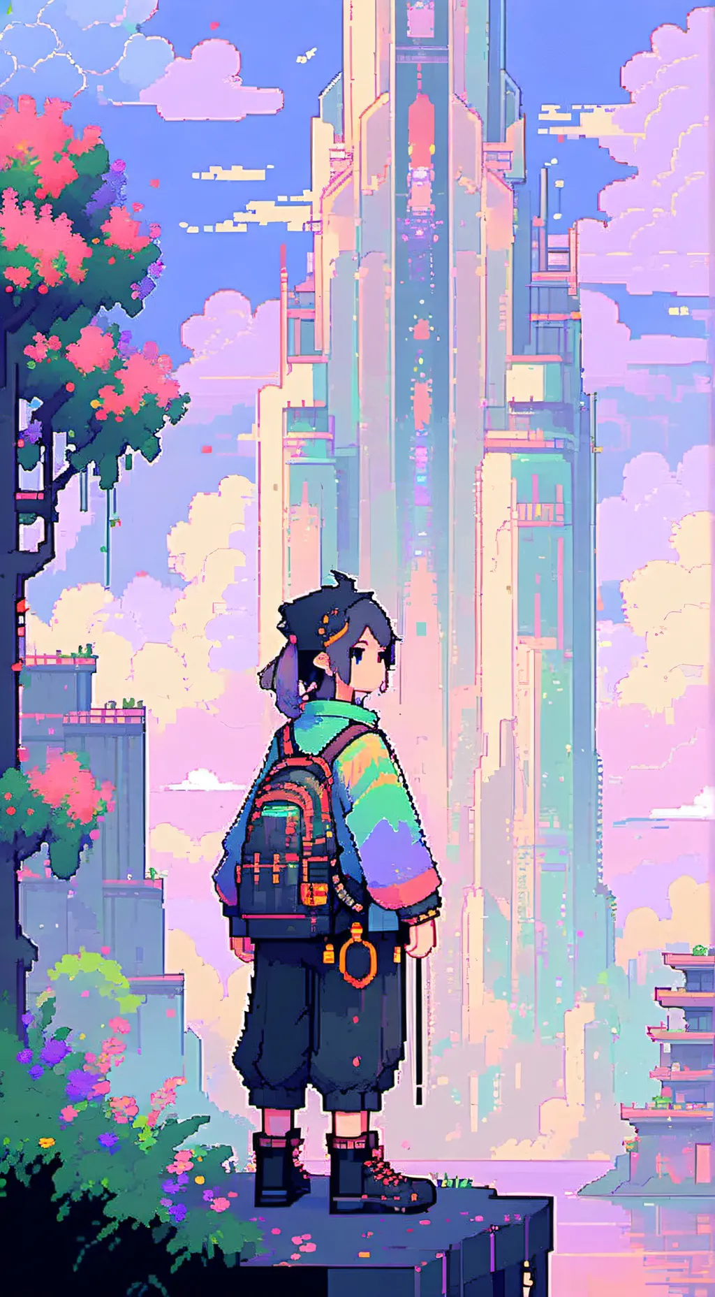 ai character: Трс background