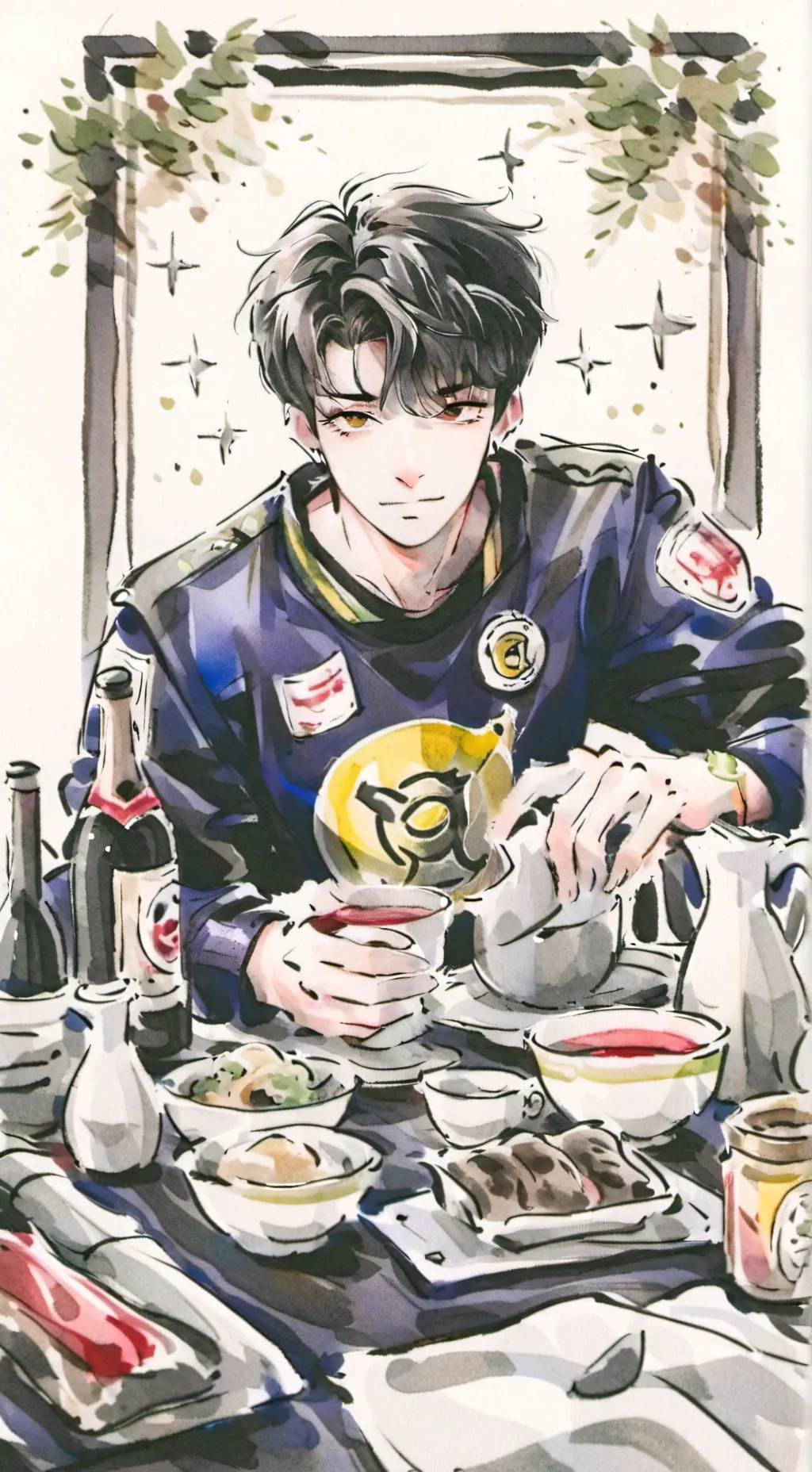 ai character: mason background