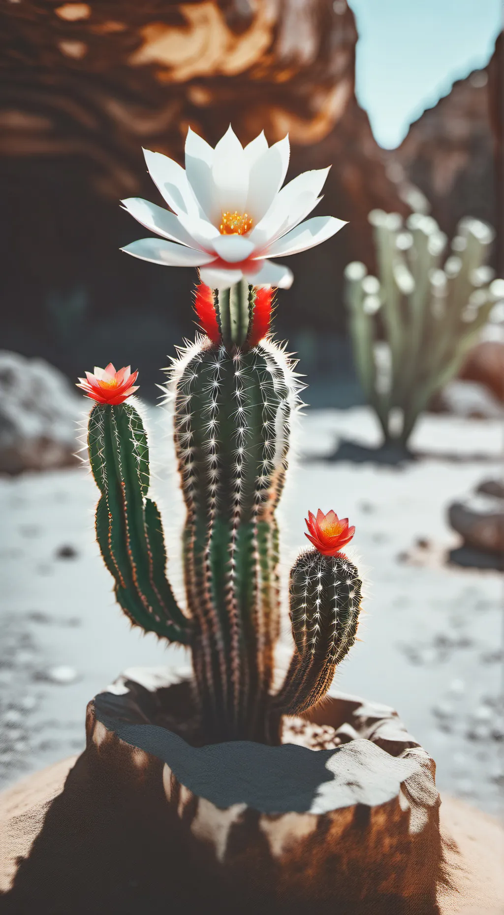 ai character: dw x desert? background