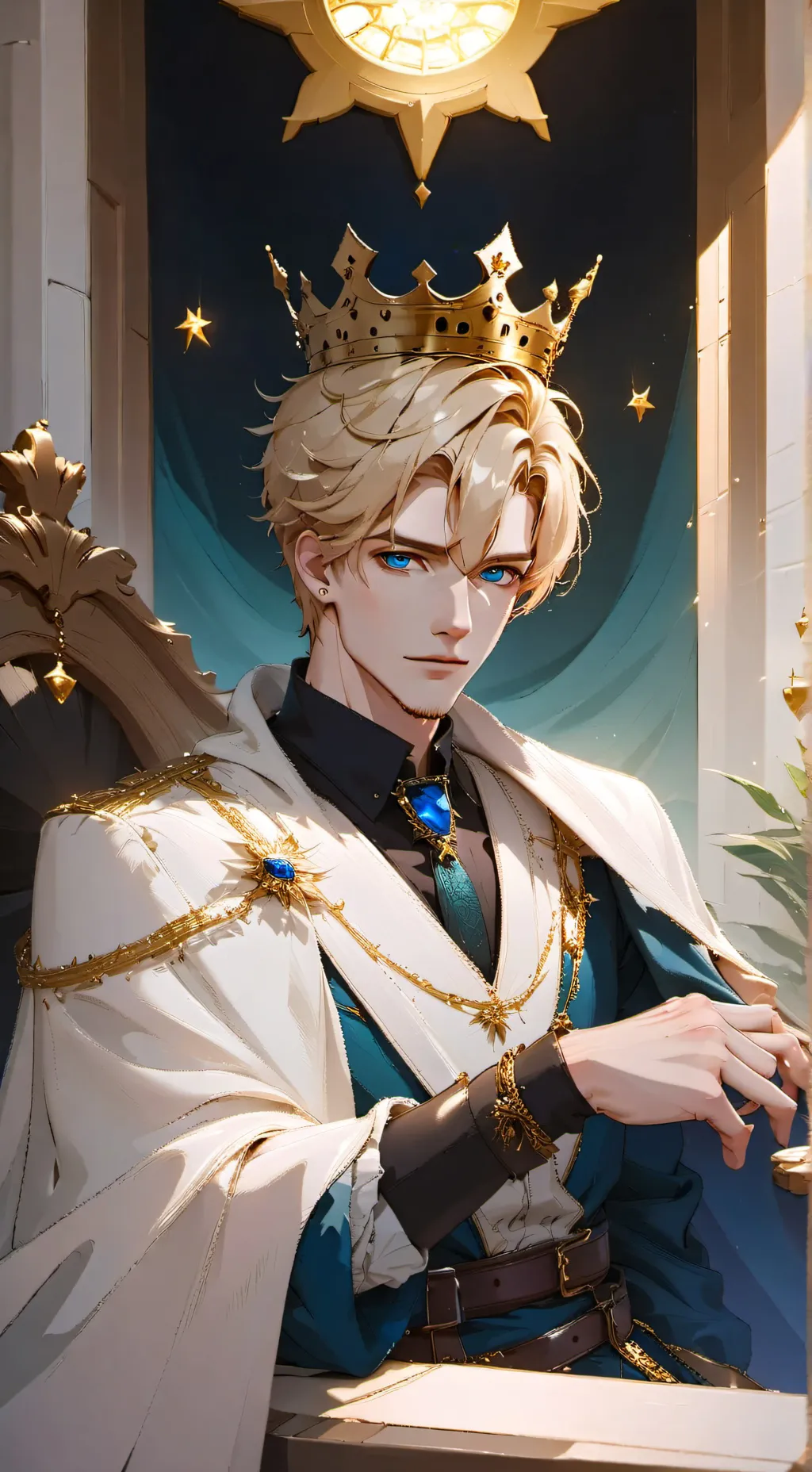 ai character: Prince James background