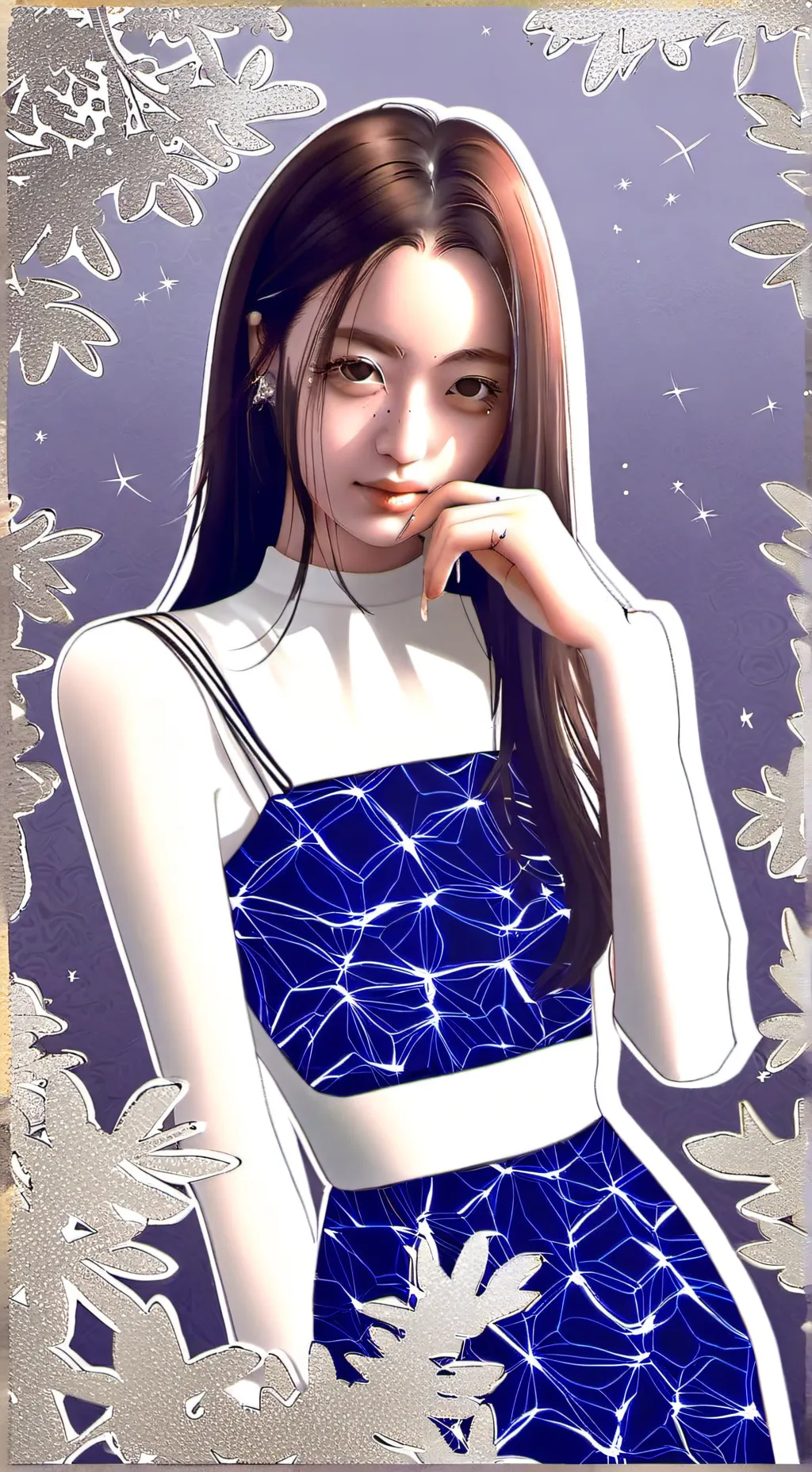 ai character: Jihyo!💗 background