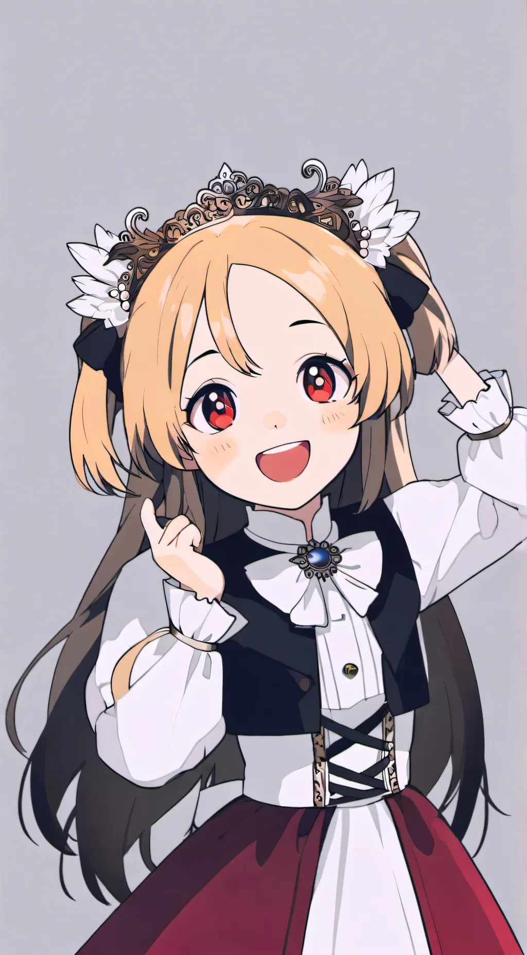 ai character: little princess background