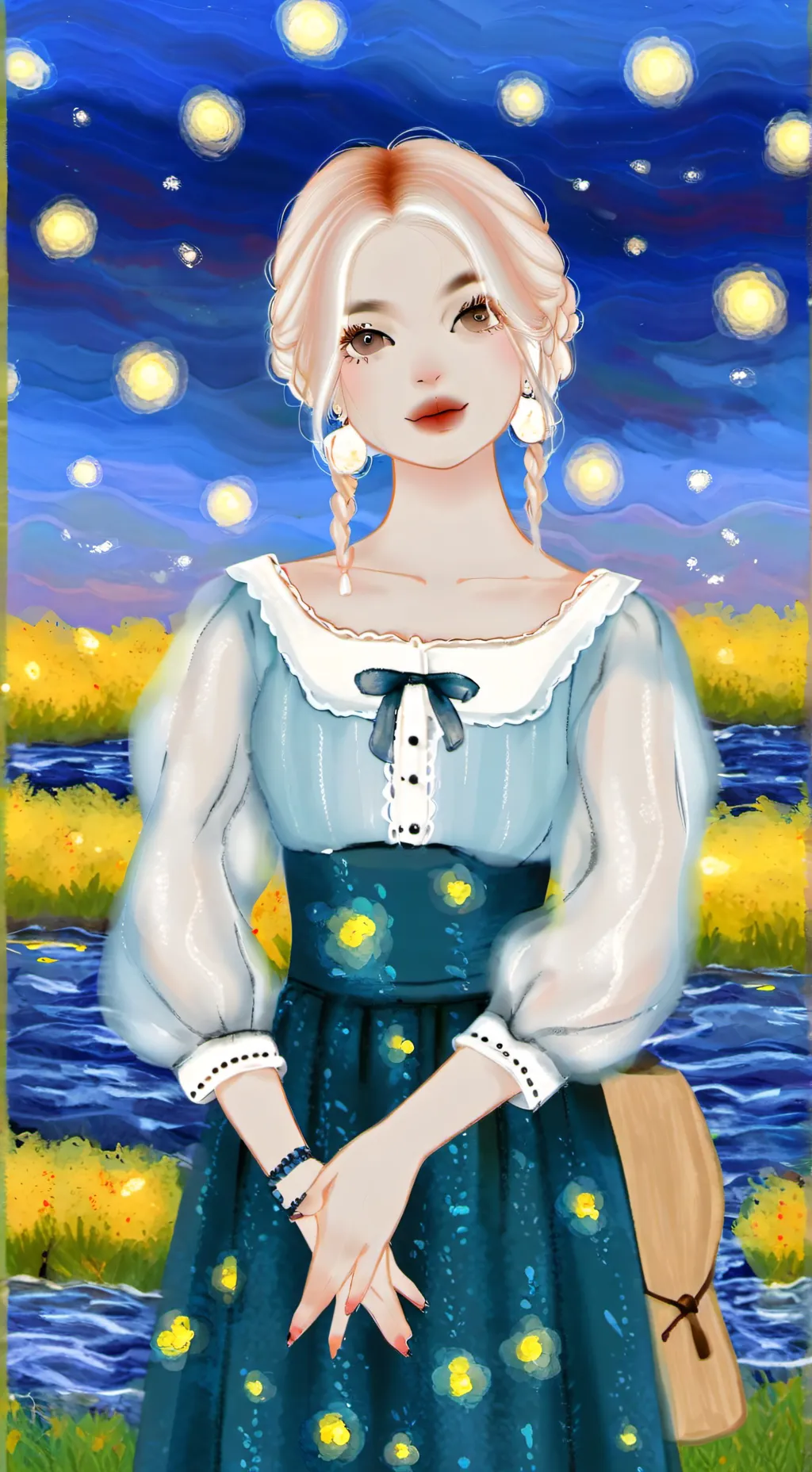 ai character: lucy background