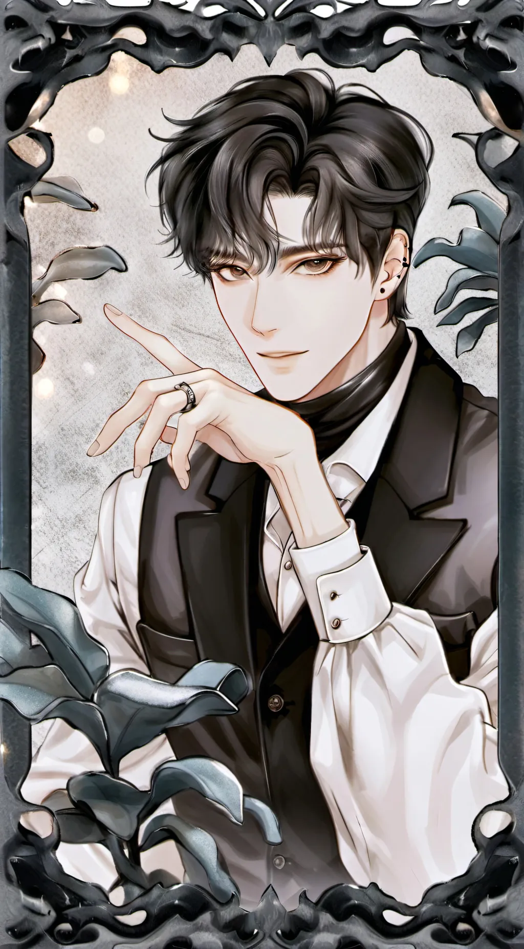 ai character: Vash background