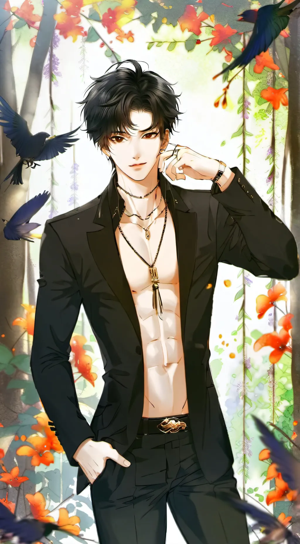 ai character: Demon background