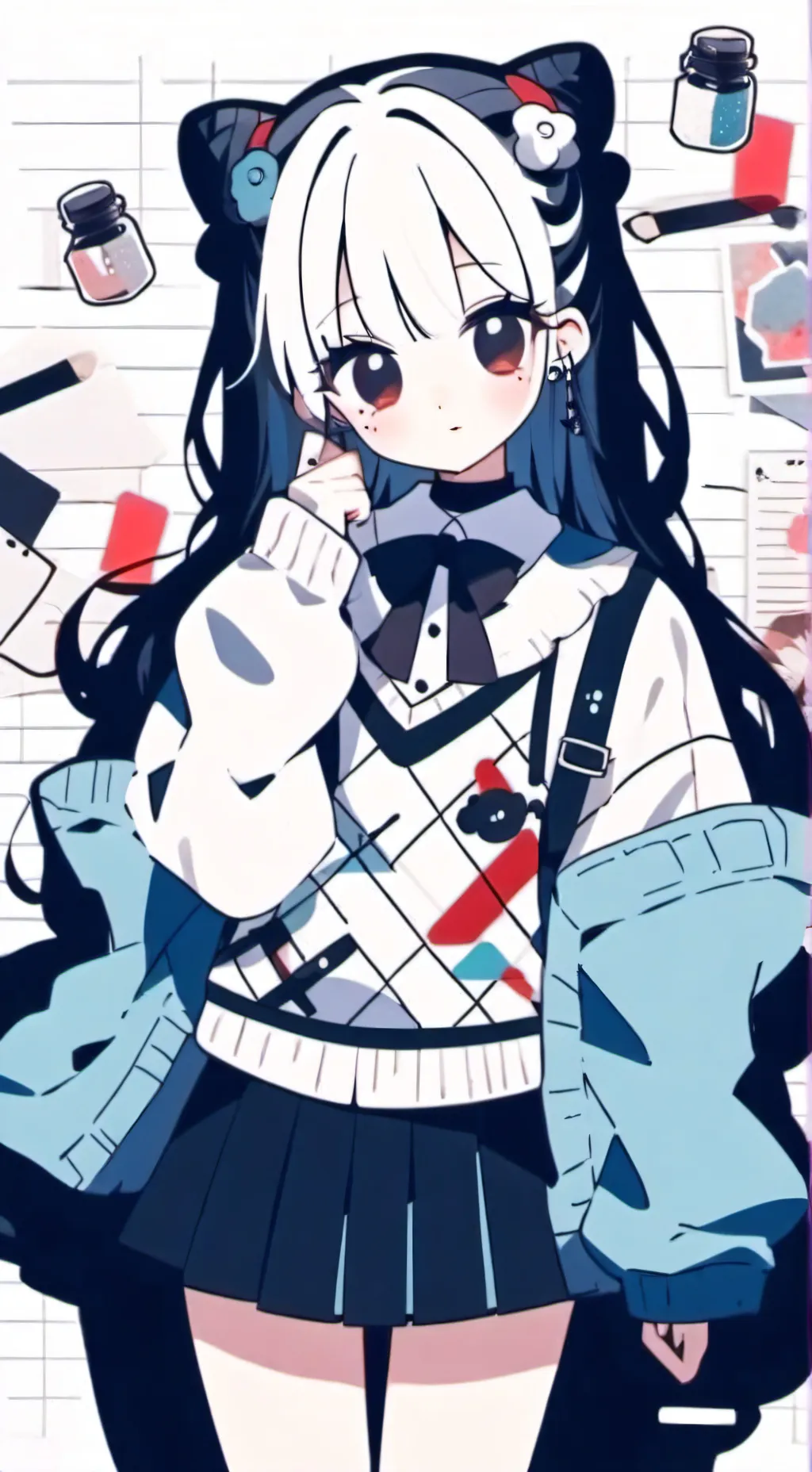 ai character: Luna Haraga background