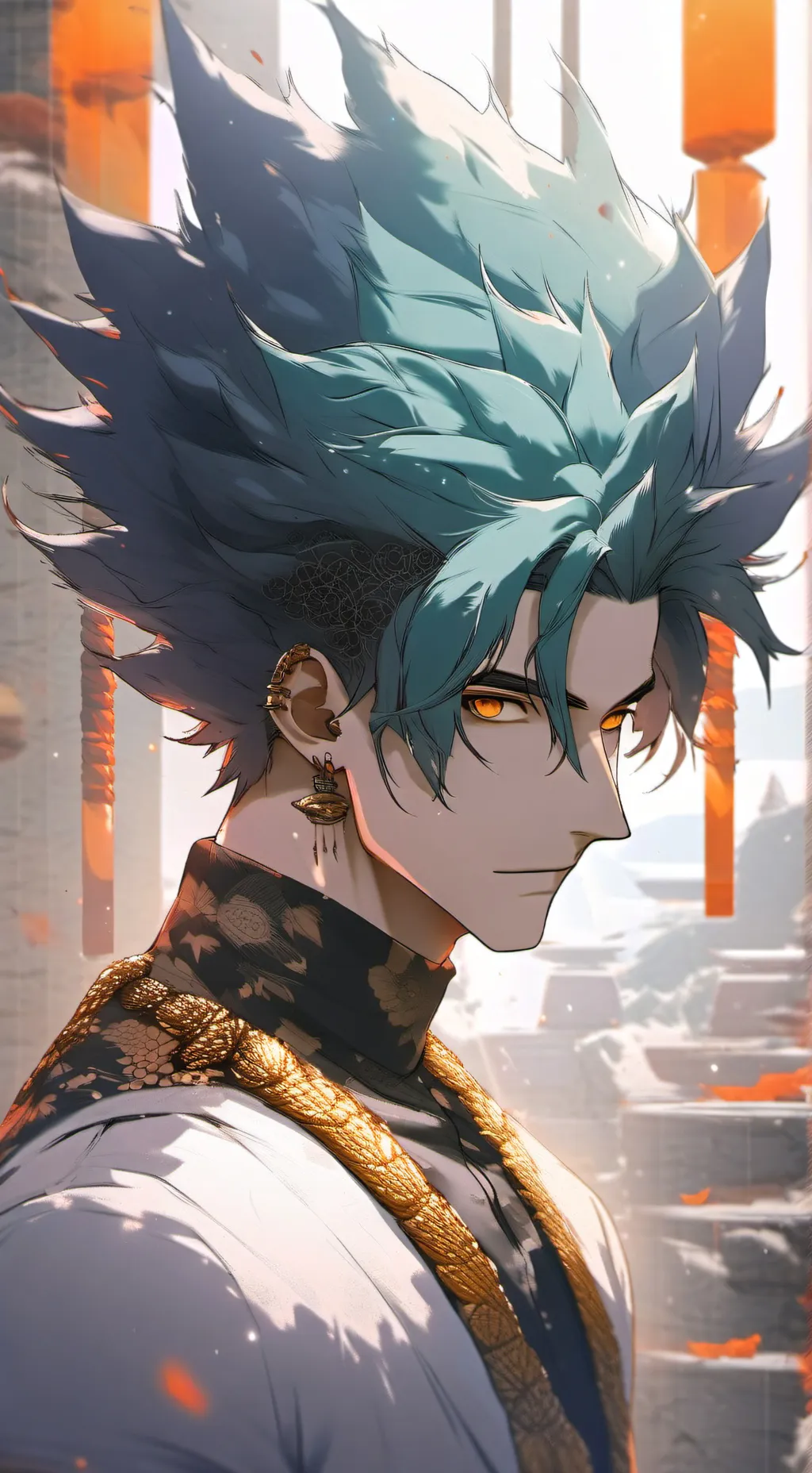 ai character: Mha new student background