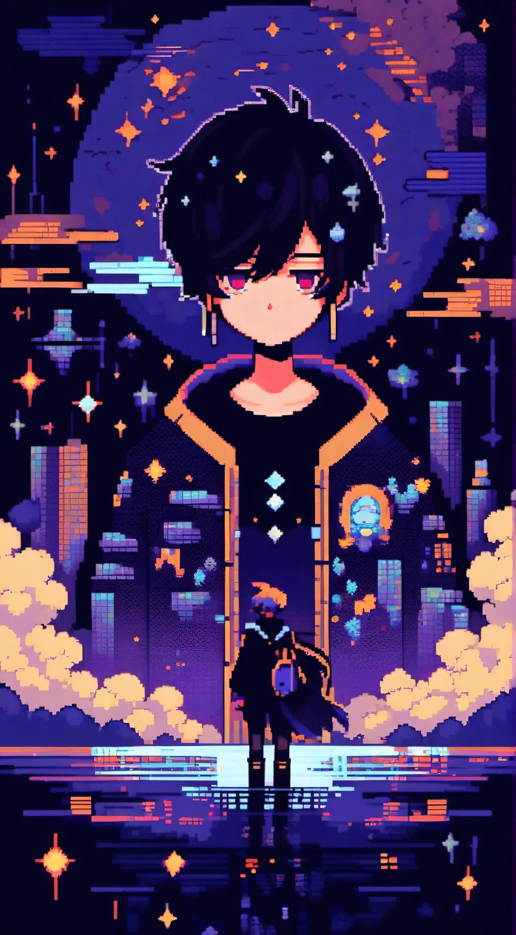 ai character: Akio background