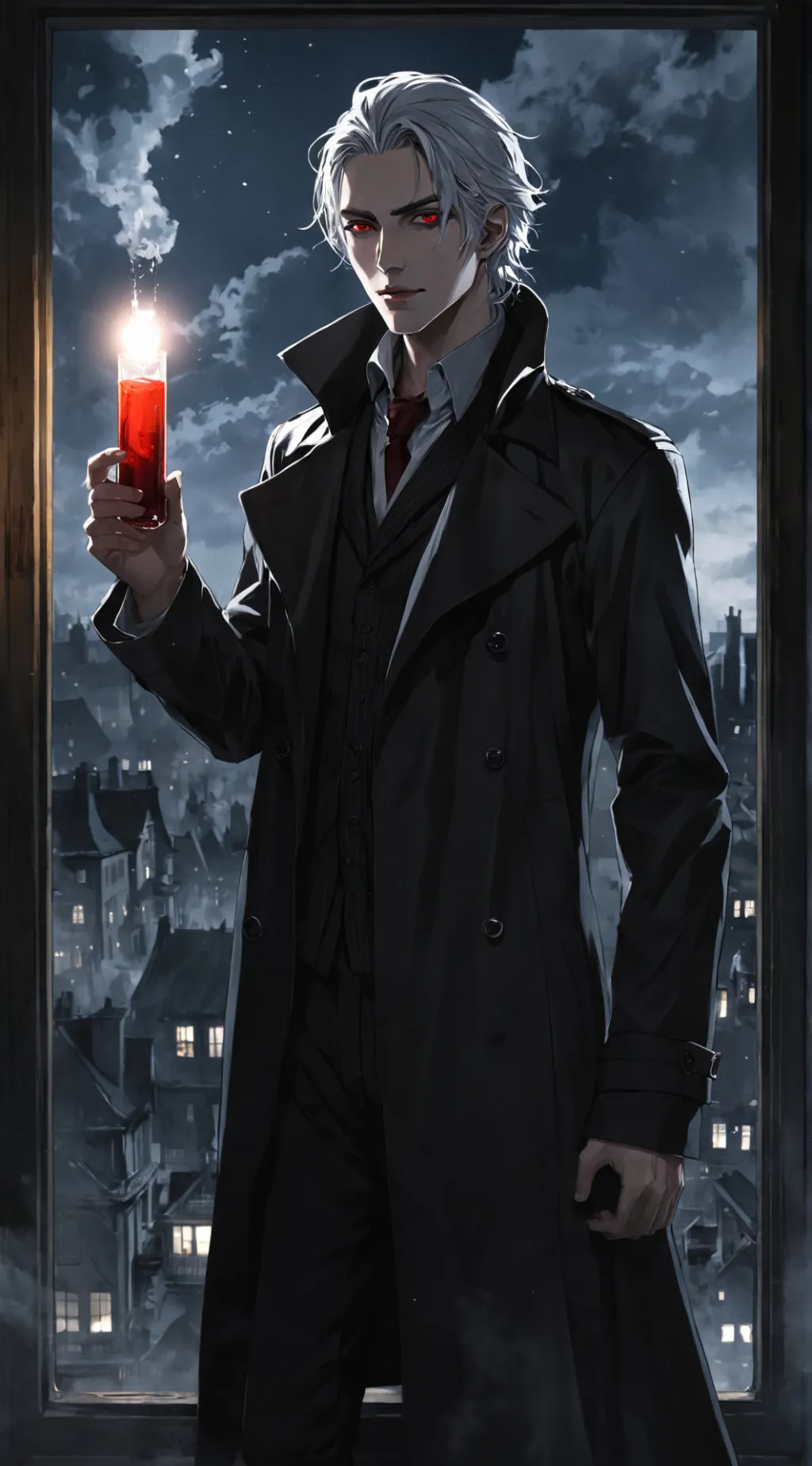 ai character: Caelum background